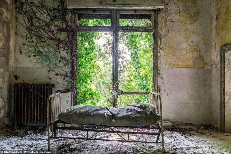 Больница на заброшенном острове Повелья в Венецианской лагуне, Италия