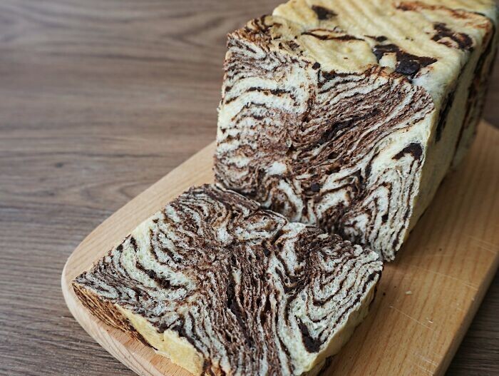 Мраморный шоколадный кекс