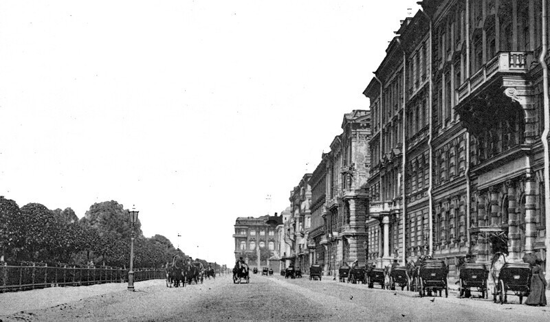 Улицы Петербурга начала хх века. Адмиралтейская набережная
