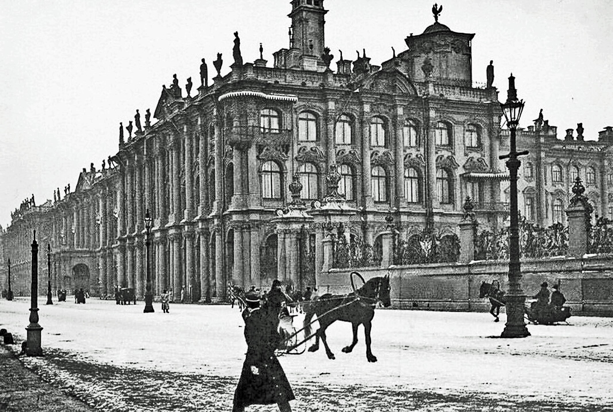 зимний дворец начала 20 века