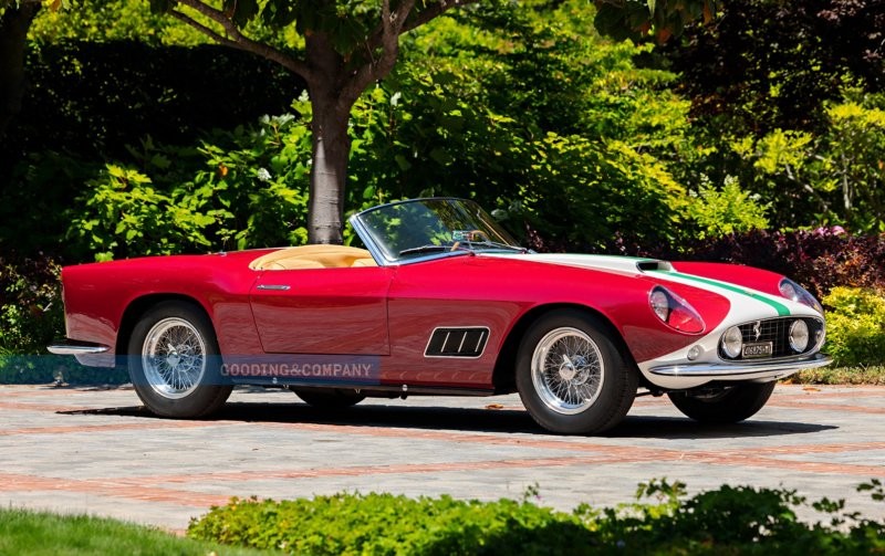 Ferrari California Spider Competizione 1959 — гоночный автомобиль Золотого века автоспорта за 12 миллионов долларов