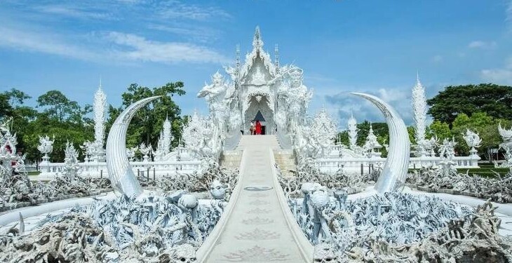 Белый Храм в Чианг Рай