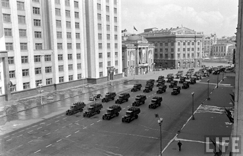 Москва 1947 года, фотографии из журнала Life