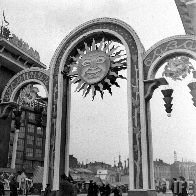 Москва 1947 года, фотографии из журнала Life