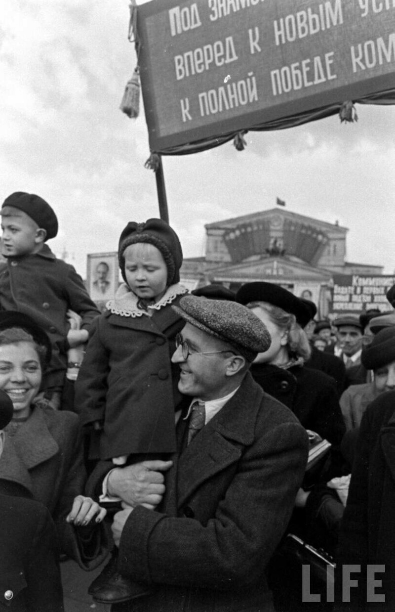 Москва 1947 года, фотографии из журнала Life