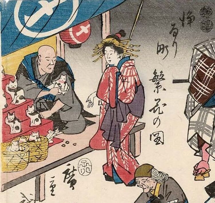 Любопытные факты о манэки-нэко - японском символе удачи
