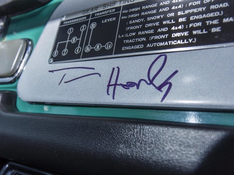 Доработанный Toyota Land Cruiser 1980 года Тома Хэнкса отправляется на аукцион