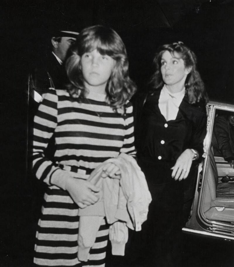 Присцилла Пресли и Лиза Мари Пресли, 1981 год