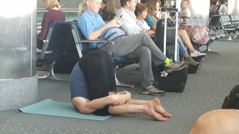 18 безумных моментов, которые не ожидаешь увидеть в аэропорту