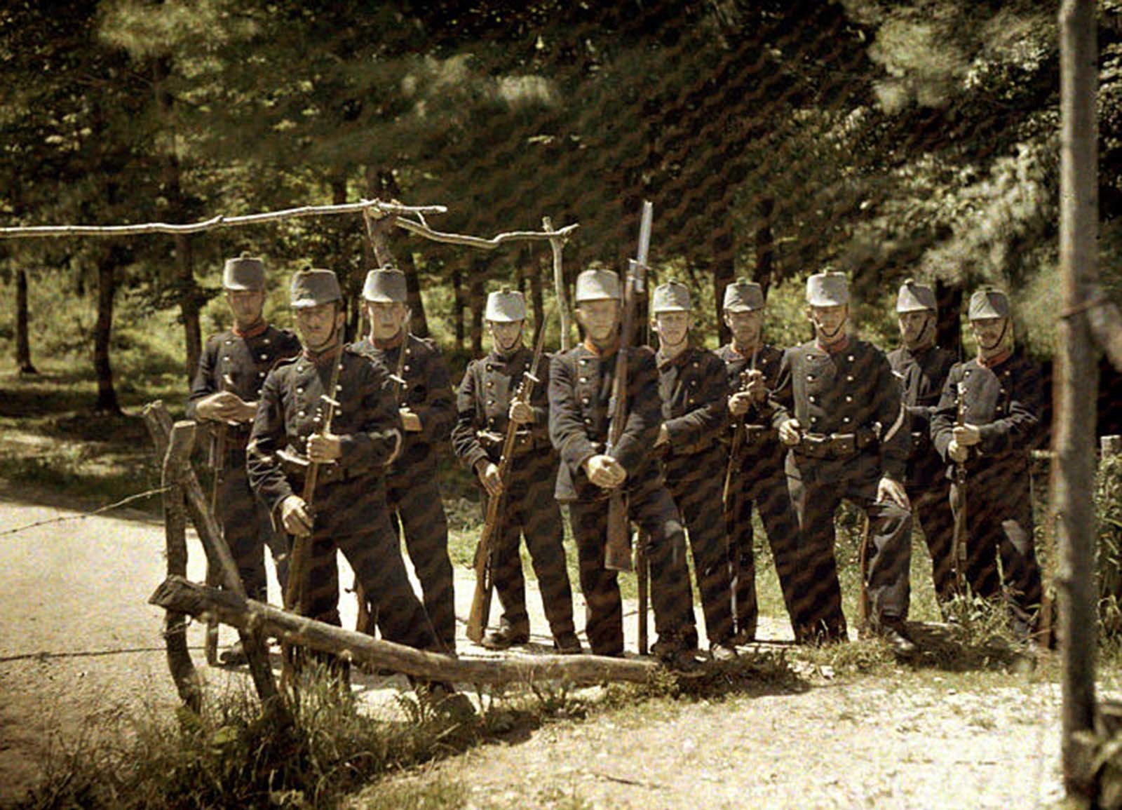 Первая мировая война в цвете 1917