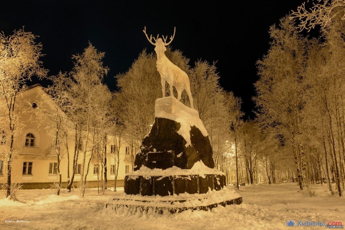 Город оленегорск фото