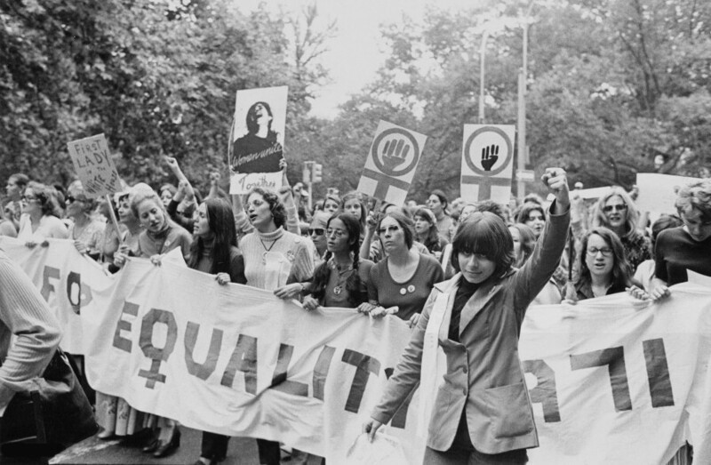 26 августа 1971 года. Нью-Йорк. «День равенства женщин». Фото Peter L. Gould.