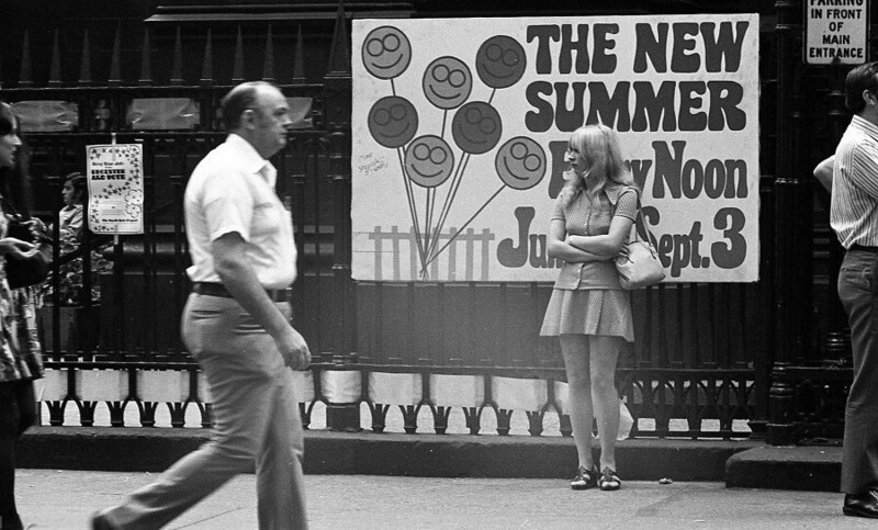 Август 1971 года. Нью-Йорк, Бродвей. Фото Walter Leporati.