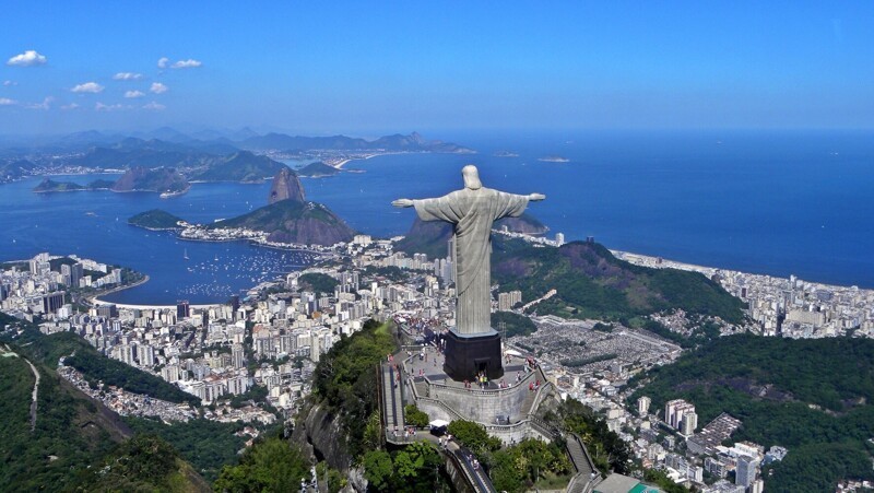3. Статуя Христа-Искупителя, Бразилия