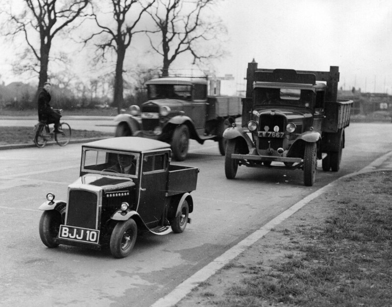 Самый маленький грузовой автомобиль в мире. 1935 год