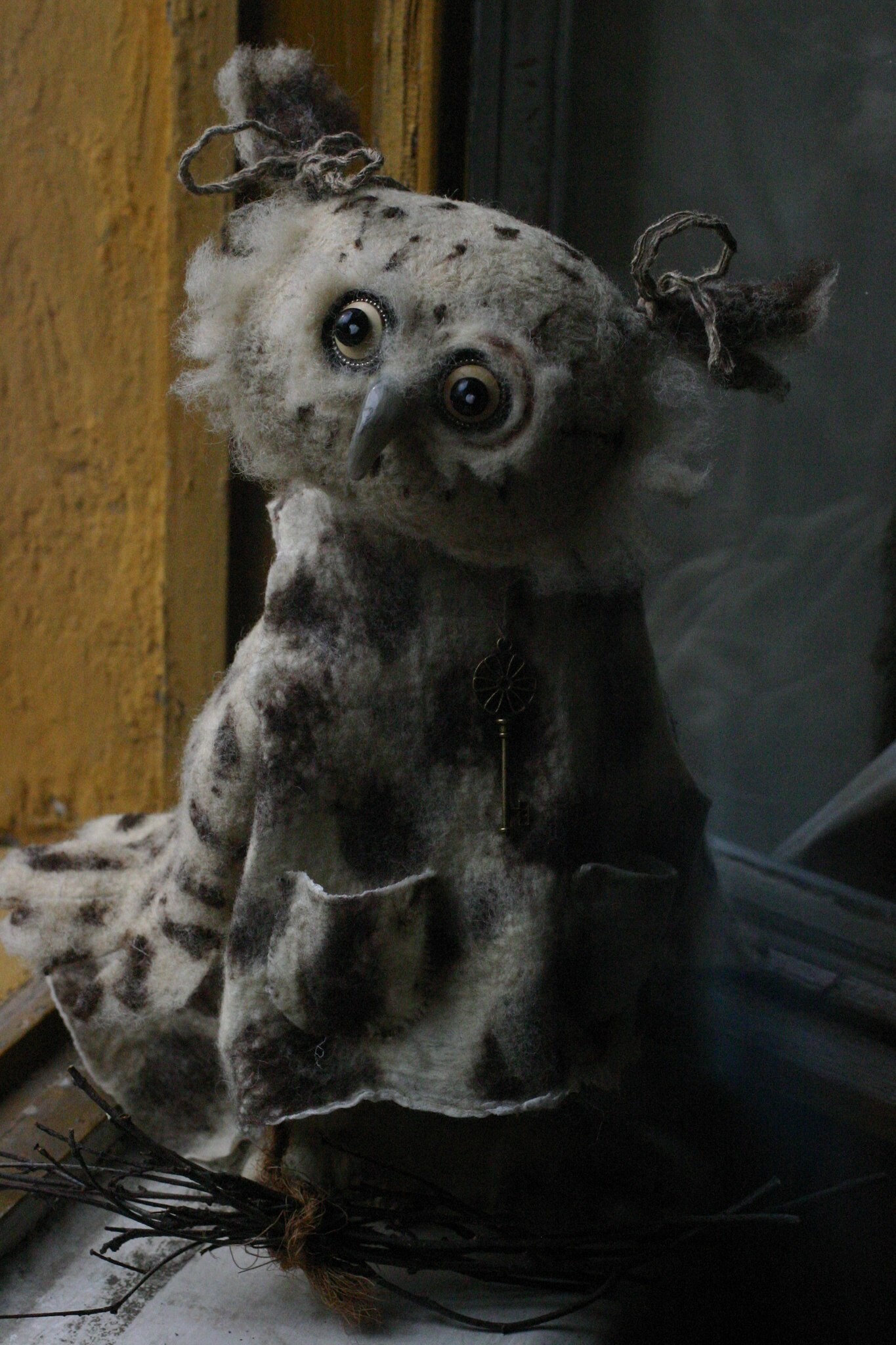 Чудесные творения из войлока от Катерины Козуненко