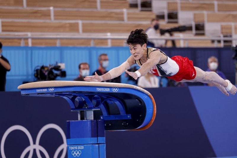 Еще один спортсмен из Японии — Такеру Китадзоно — с комичным лицом