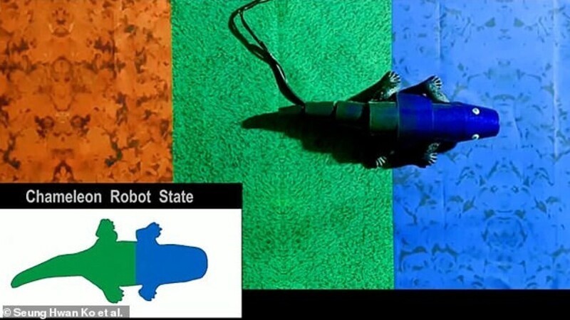 Ученые создали уникального робота-хамелеона 