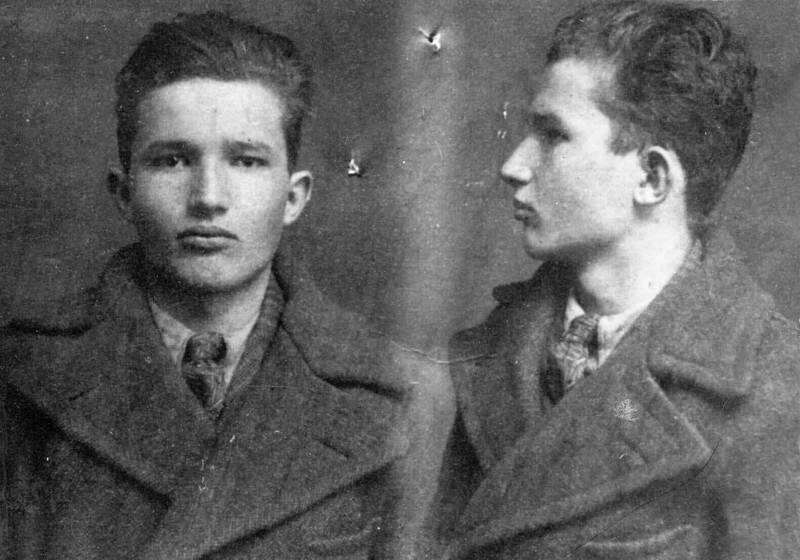 Молодой коммунист Николае Чаушеску арестован в возрасте 18 лет. 1936 год
