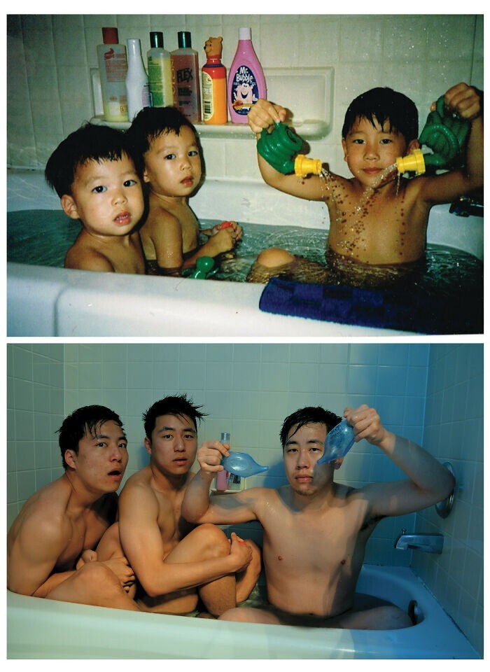 25. Братья в ванне. Спустя 20 лет