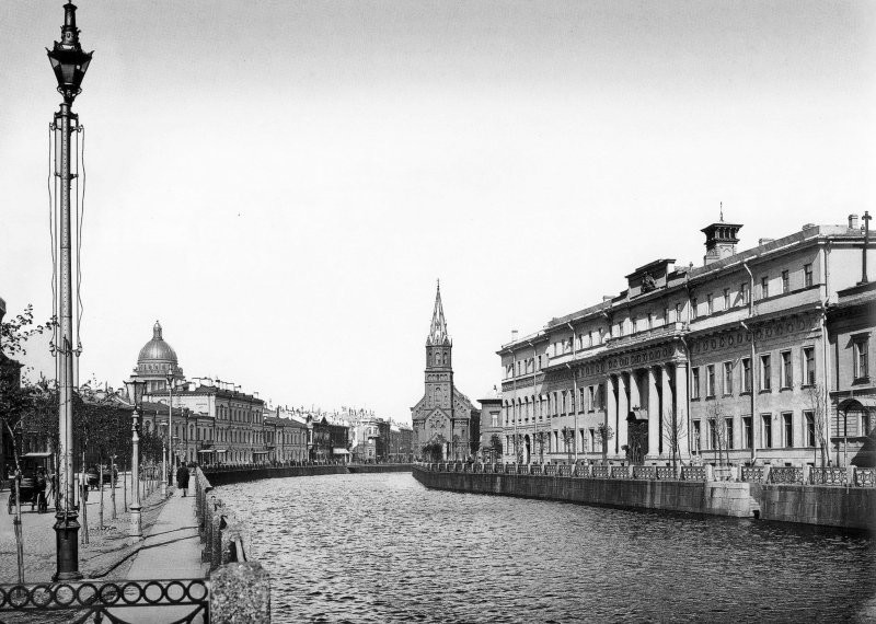 Старый Петербург. Набережные реки Мойки