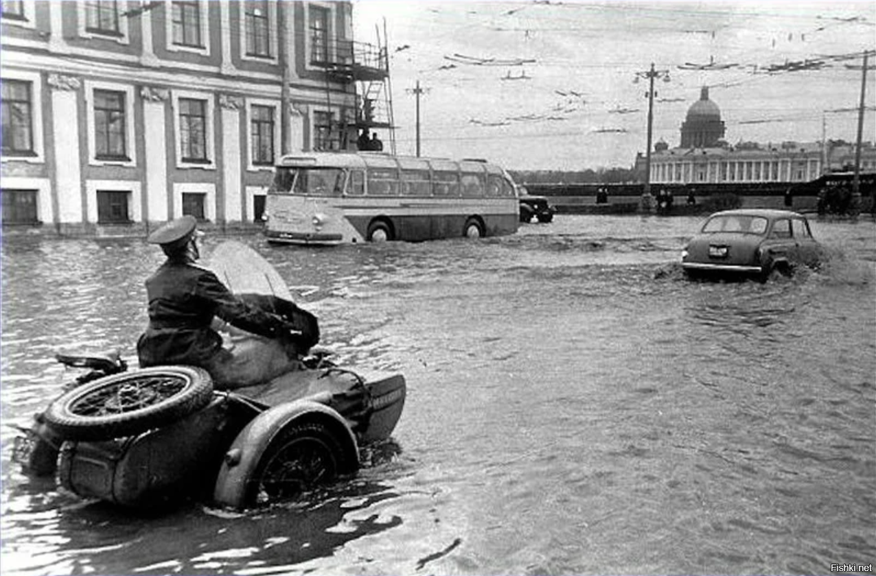 Наводнение 1967 Санкт-Петербург