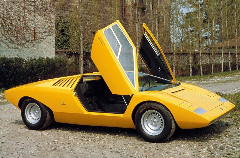Первый прототип Lamborghini Countach — LP 500