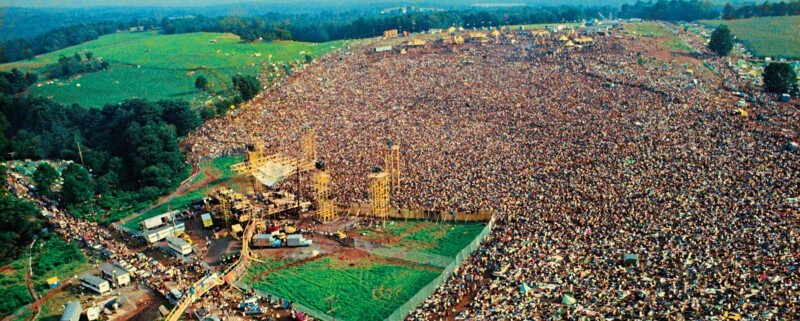 13. Размер фестиваля Вудсток, 1969 год