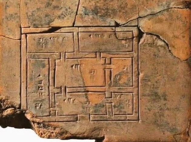 4. Дизайн-проект жилища, сделанный шумерами 5000 лет назад