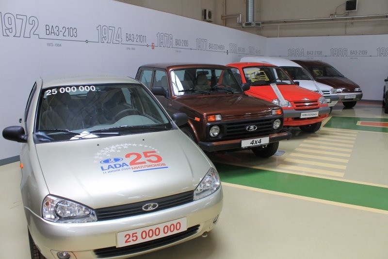 Автомобили ВАЗа или автомобильный музей в Тольятти