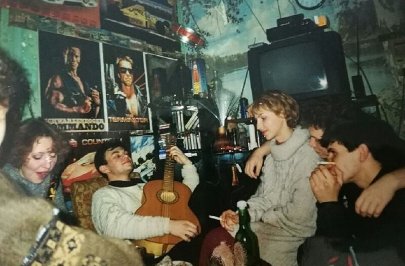 Домашняя вечеринка, Россия, 90-е