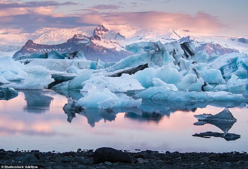 Йёкюльсаурлоун, ледниковое озеро в Исландии