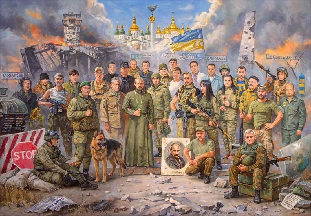 Картины про войну на Украине