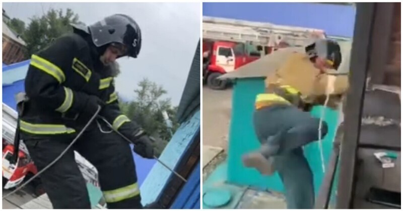 О пользе шлема в работе пожарных