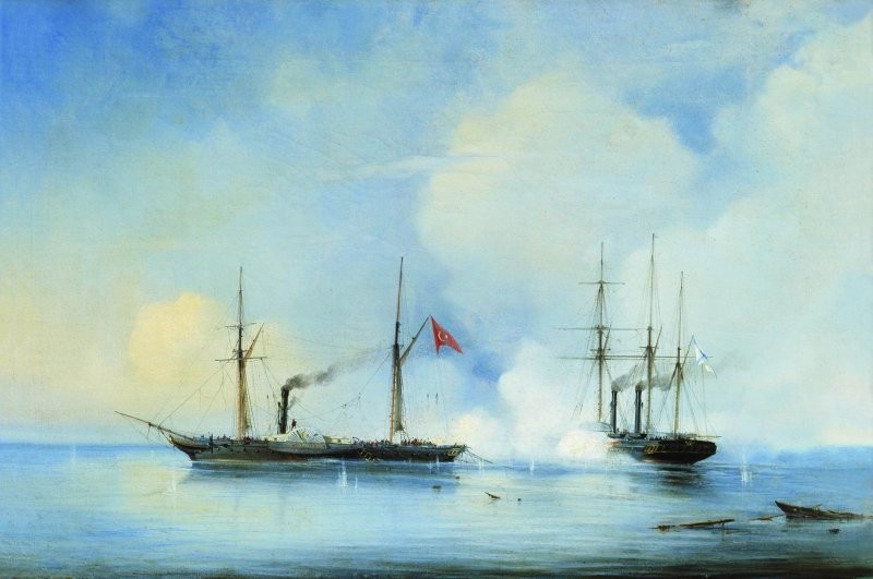Российский флот отметился в первом в истории сражении паровых кораблей. Победить помогла смекалка!