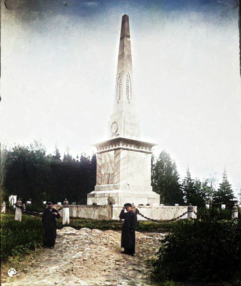 Тобольск. Памятник, возведенный в память об Ермаке.