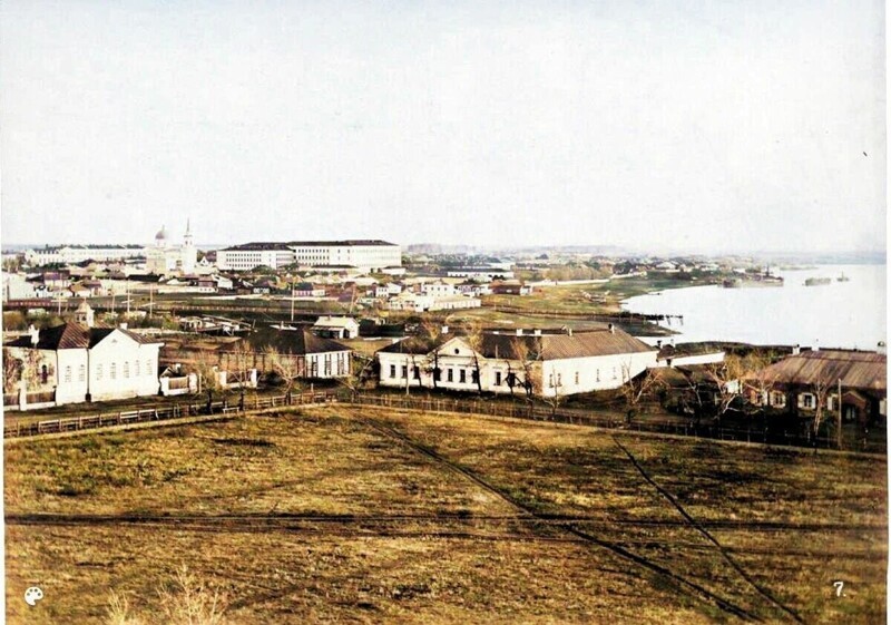 Омск. Вид от крепости.