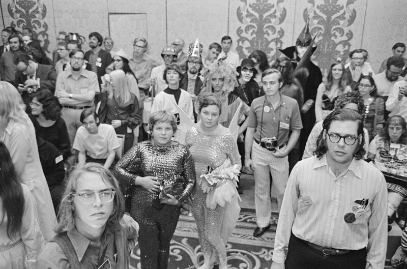 Сентябрь 1971 года. Бостон. Маскарад на Всемирном съезде любителей научной фантастики. Фото Jay Kay Klein.