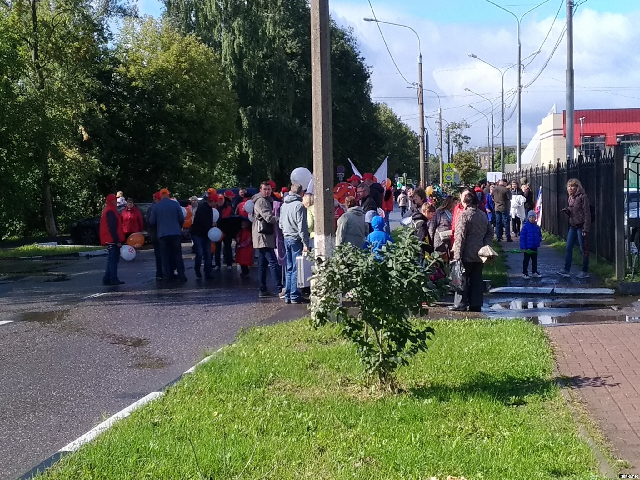 Митинг в Электростали сегодня. Погода в Электростали на сегодня.