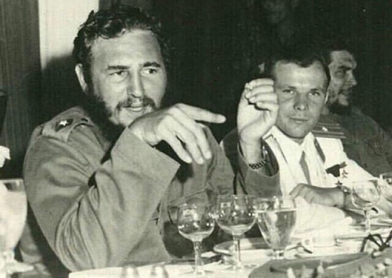 Кастро, Гагарин и Че - крутые мужики прошлого века