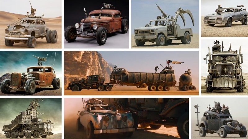 13 машин из фильма «Безумный Макс: Дорога ярости» отправляются на аукцион