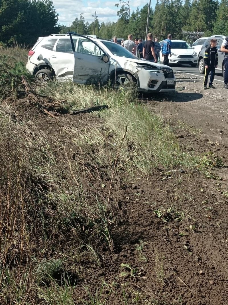 Авария дня. Мать и двое детей пострадали в Нижегородской области