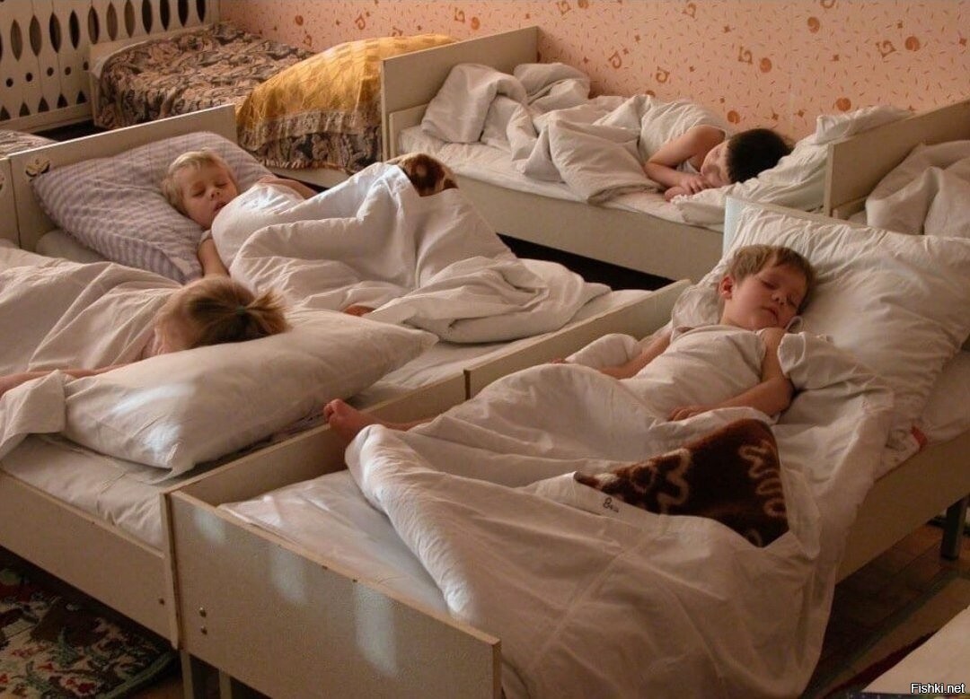 фото спящих детей в детском саду
