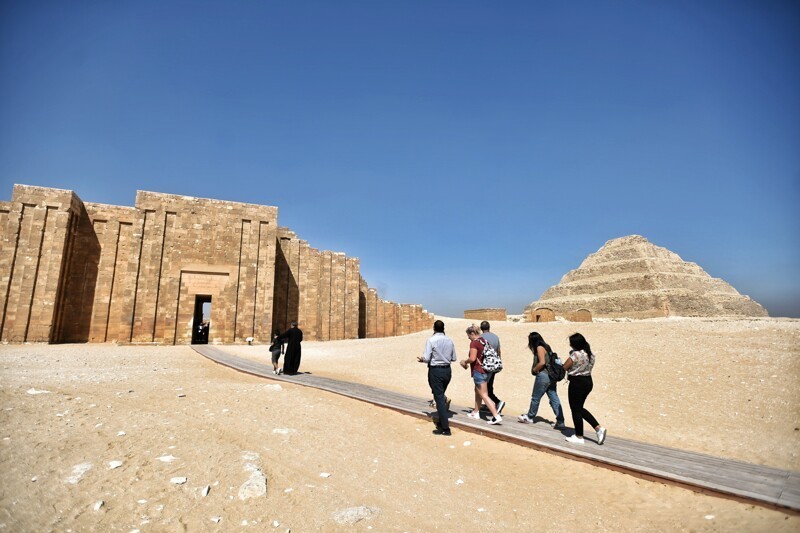 Вход на южное кладбище фараона Джосера