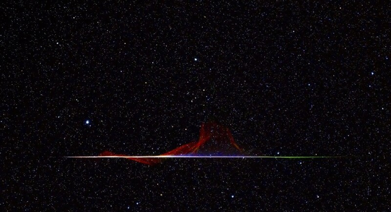 "Красочный метеорный поток Квадрантиды", Фрэнк Кушай, победитель в категории "Планеты, кометы и астероиды"