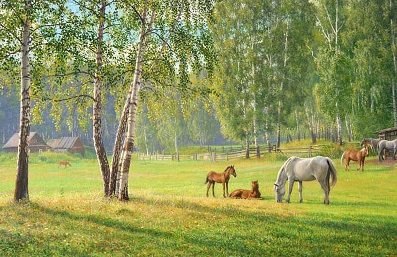 Природа Урала в картинах Щеглова Дмитрия Сергеевича