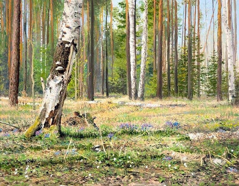 Природа Урала в картинах Щеглова Дмитрия Сергеевича