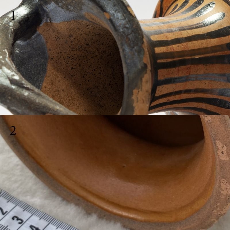 Простые способы распознать грубую подделку древней керамики на примере одного из лотов 