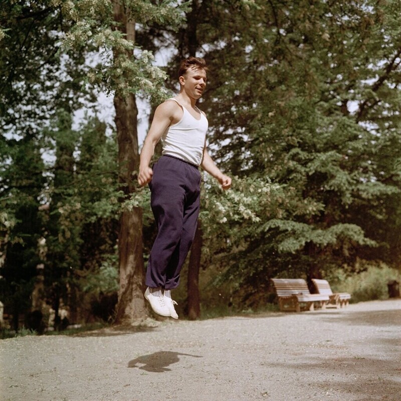 Юрий Гагарин в Сочи. 1961 год, г. Сочи