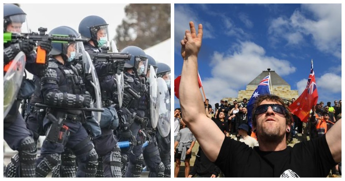 Холодная ярость полиции не остудила накал протестов в Мельбурне